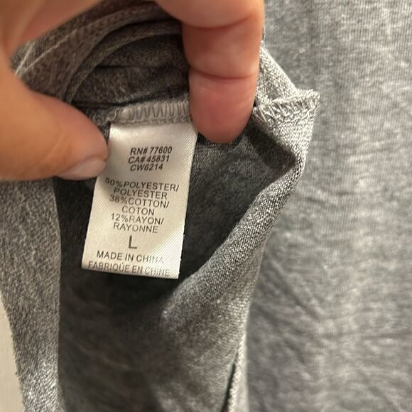 Chaser “Good Vibes” Gray Tank Top, Size Large - Picture 6 of 9